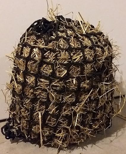 Amazon Com Mini Horse Slow Feed Hay Net 1 Woven Mesh Large