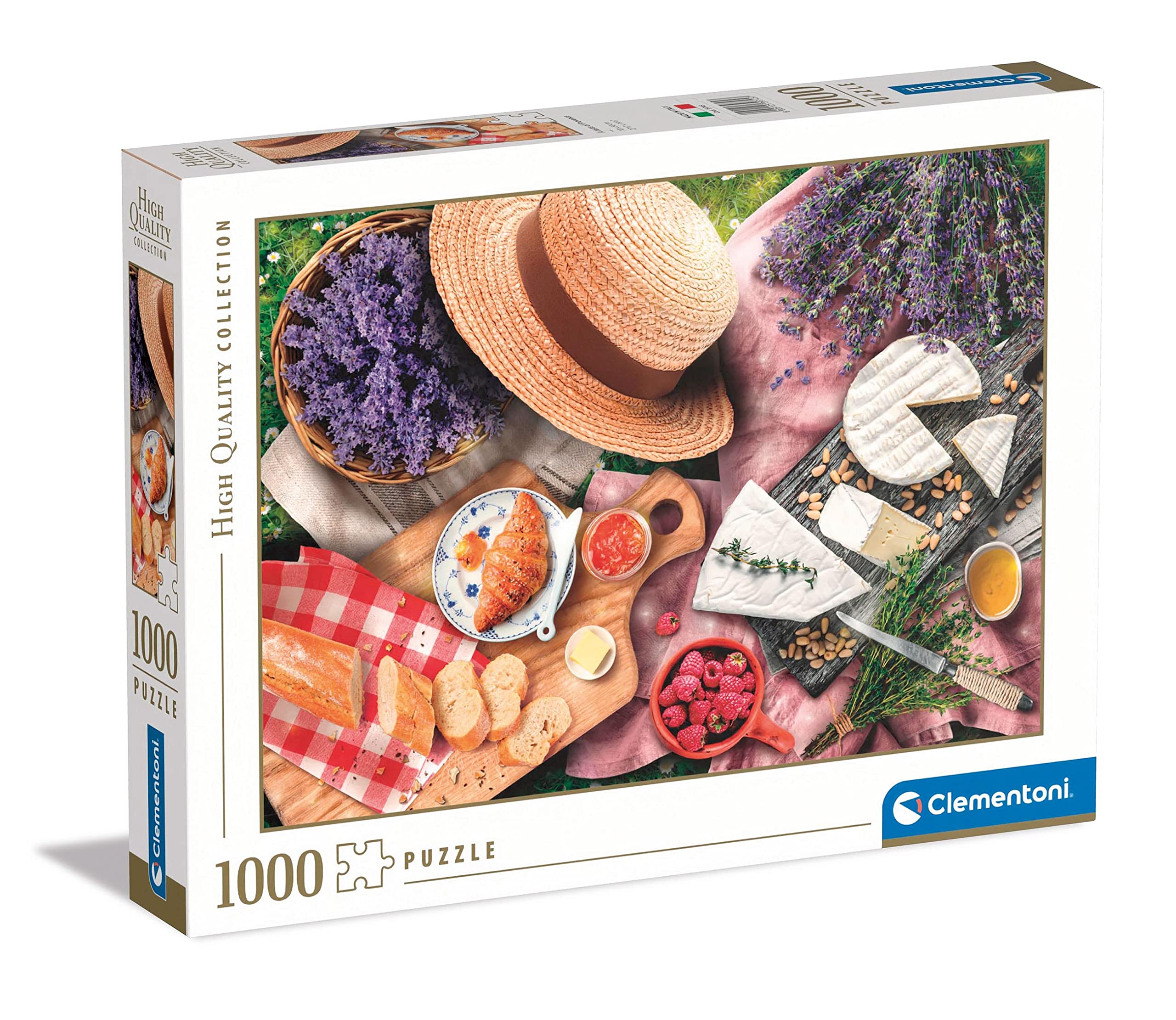 Clementoni - 39745 collection A Taste Of Provence - Jigsaw Puzzle 1000 Pieces, Jigsaw Puzzle For Adults - Made In Italy