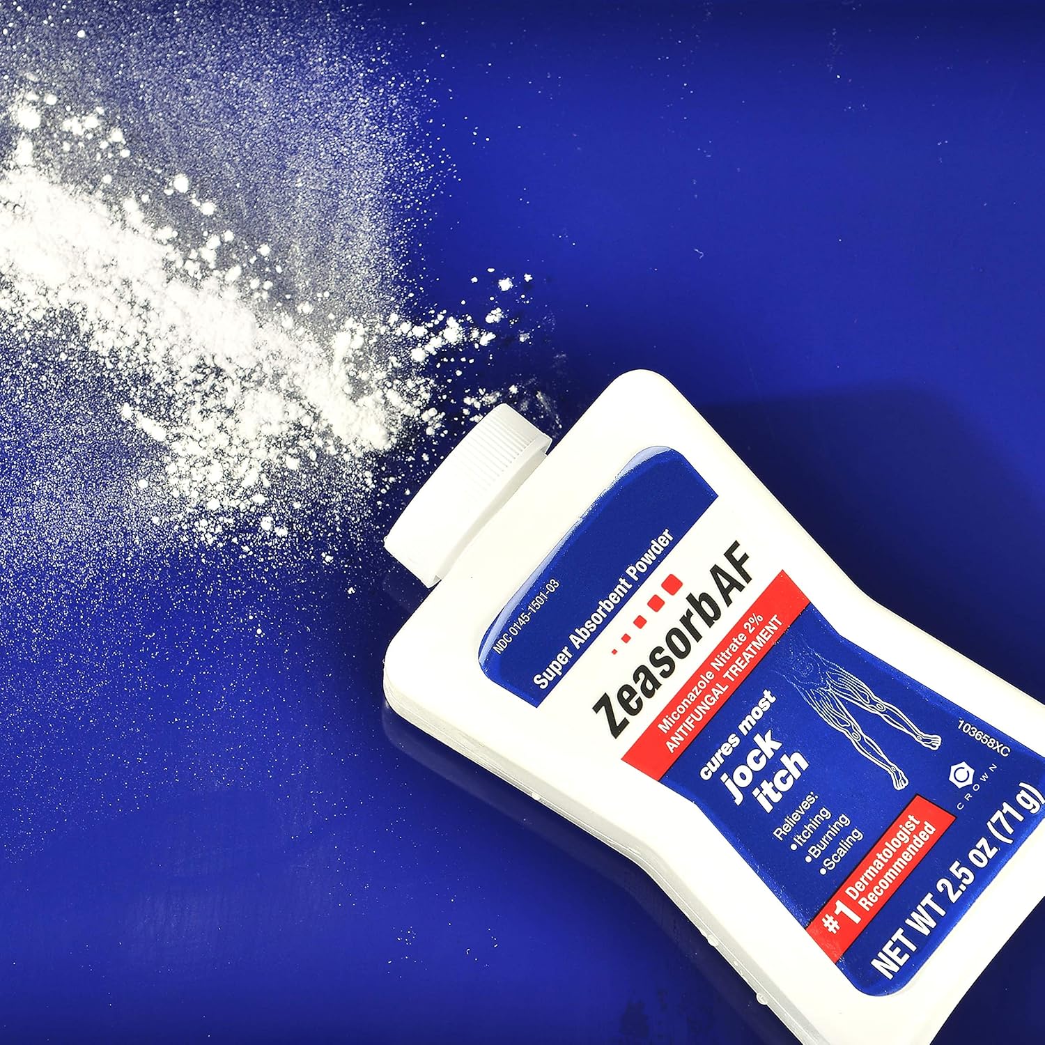 Zeasorb Super Absorbent Antifungal Treatment Powder for Jock Itch 2.5 oz: Health & Personal Care