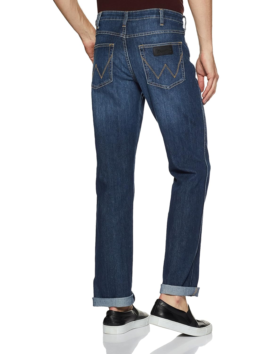 wrangler men's slim fit jeans