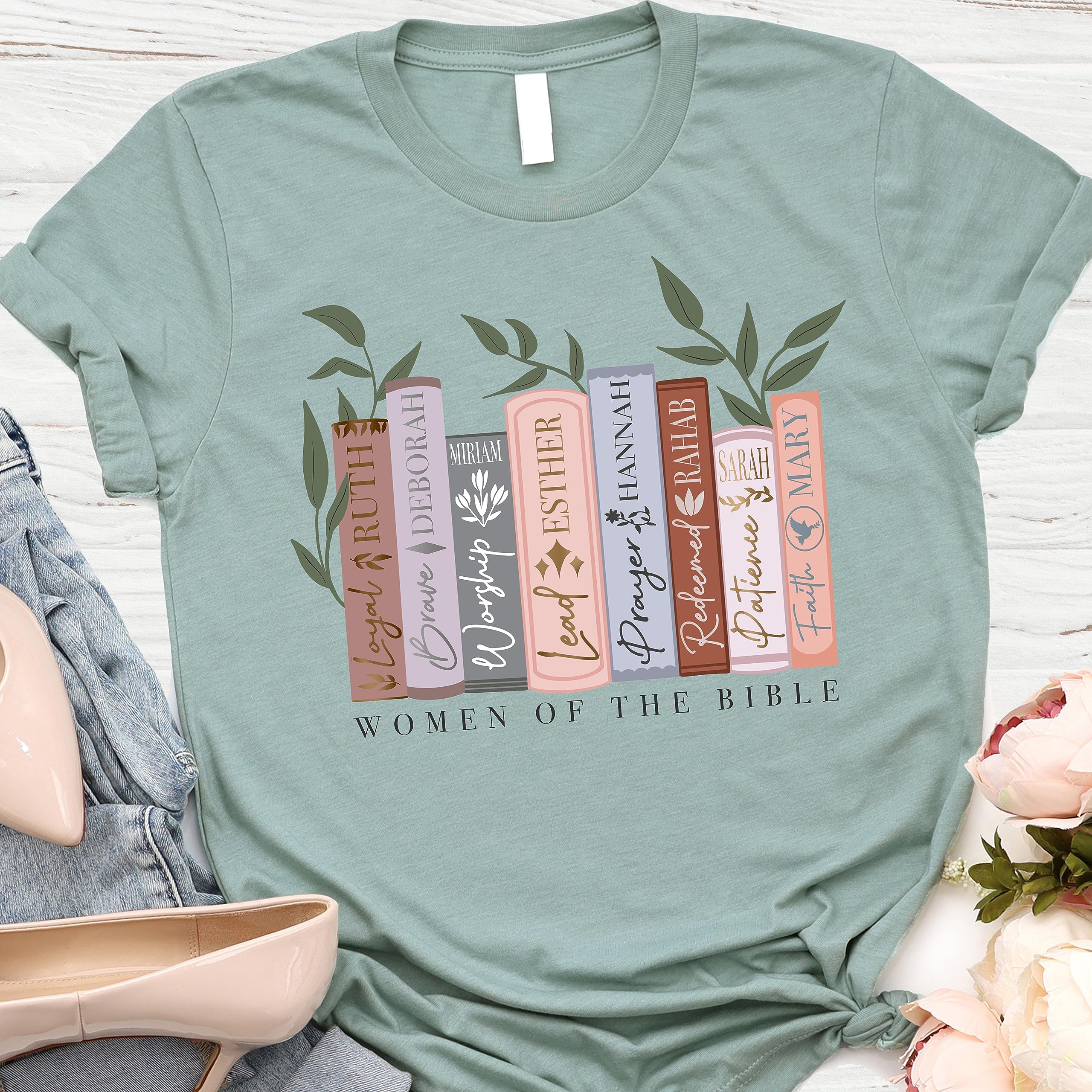 Mua Love in Faith | Women of The Bible | Christian T-Shirts for Women ...
