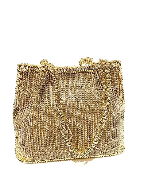 lavie golden handbag