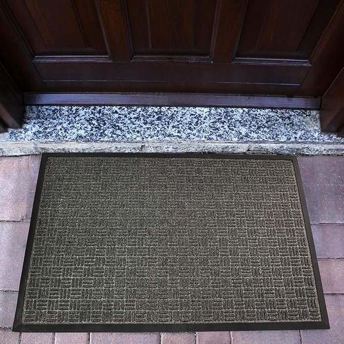 Doortex Ribmat, Indoor Entrance Mat, Charcoal Grey, 36" x 48