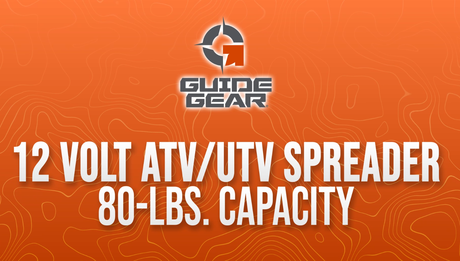 Guide Gear 12-Volt ATV/UTV Broadcast Spreader, 80-lbs Capacity, Lawn and Garden Seed photo 11