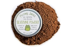 Meowy Janes Silver Vine for Cats - 45 Grams of Powder - All Natural Catnip Alternative