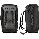 AKONA Azul Mesh Backpack: 65L, Holds full set of Scuba Equipment with Full Top Zipper Access