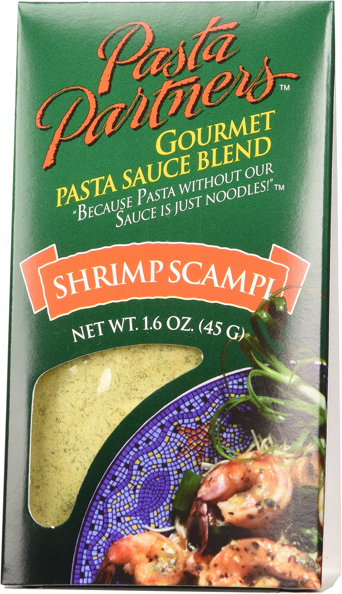 Pasta PartnersGourmet Pasta Sauce Mix, Shrimp Scampi, 1.6 Ounce