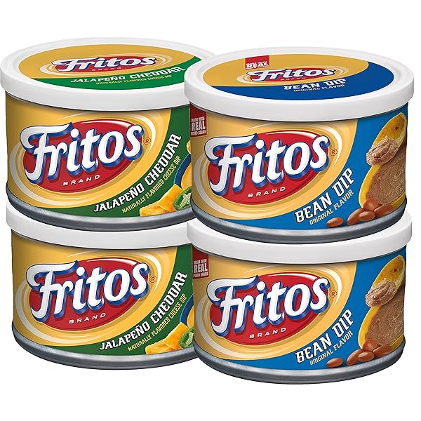 FRITOS, BEAN DIP AND JALAPENO CHEDDAR DIP VARIETY...