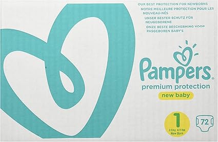 pampers premium protection size 1 72