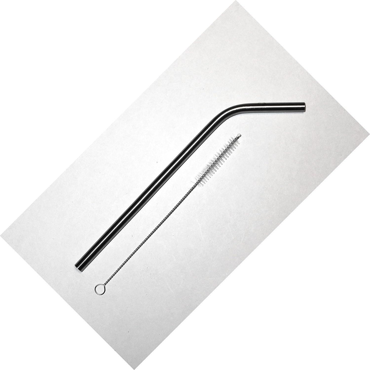 Amazon Com Titanium Super Strong Lightweight Drinking Metal Straws Cleaning Brush Kitchen Dining