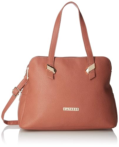 Caprese Rooky Womens Satchel (Pastel Brown)
