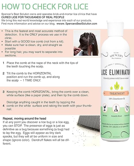 Amazon Com Lice Eliminating Mousse Natural Diy Home Prevention