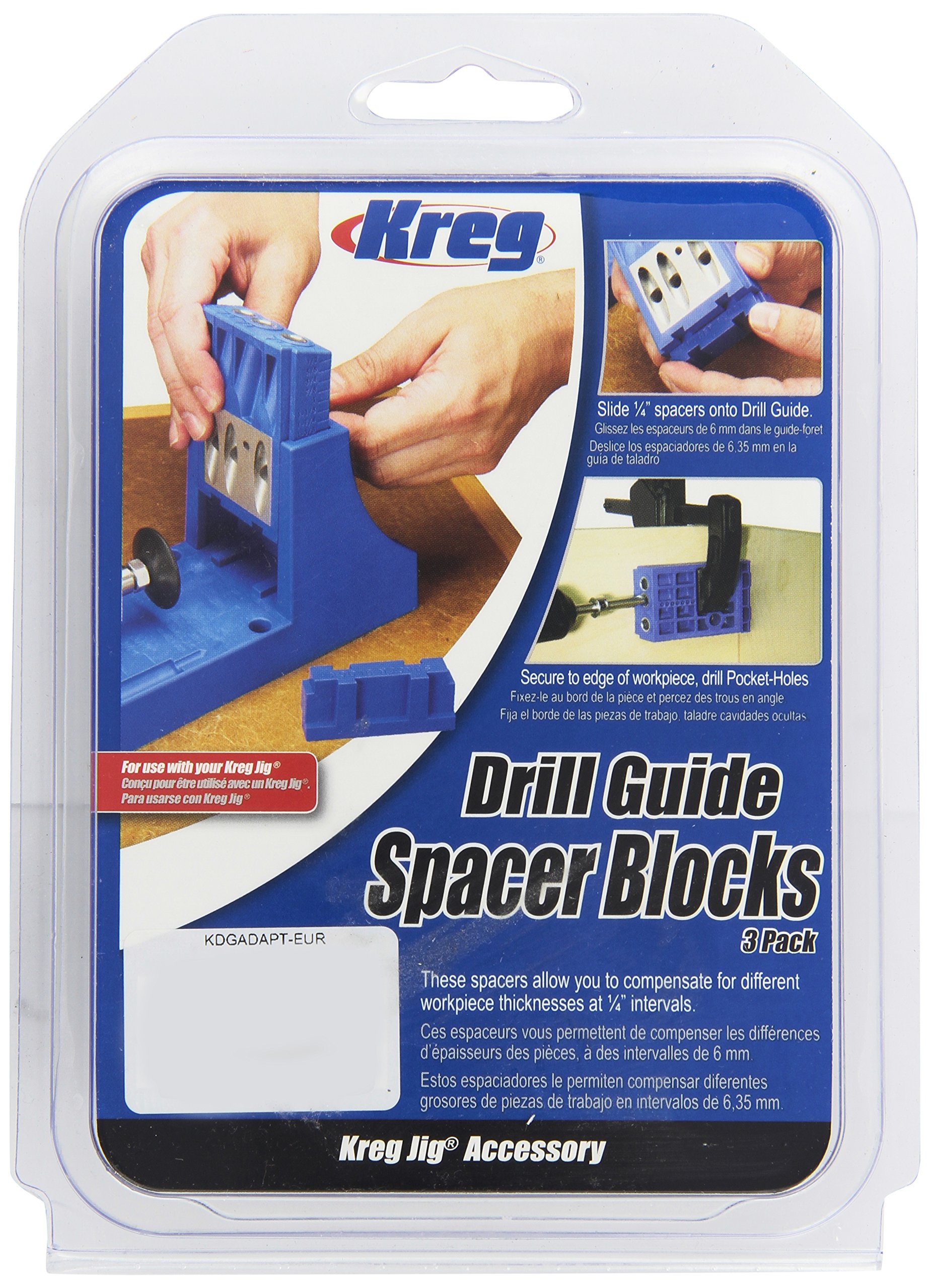 Kreg 376511 Drill Guide Spacer Blocks NEW eBay