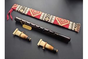 Armenian Duduk Pro – Handmade Apricot Wood, Key of A, with 2 Professional Reeds, National Case & Playing Instruction