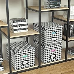 New Collapsible File Storage Organizer Box with
