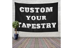 Custom Wall Tapestry Upload Images Customized Personalized Backdrop Tapestry 230Lx180W cm Customized Gifts for Women and Man 