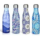 MIRA 17 Oz (500 ml) Vacuum Insulated Water Bottle | Double Walled Stainless Steel Cola Shape Travel Sports Water Bottle - BPA Free, Keeps Your Drink Hot & Cold