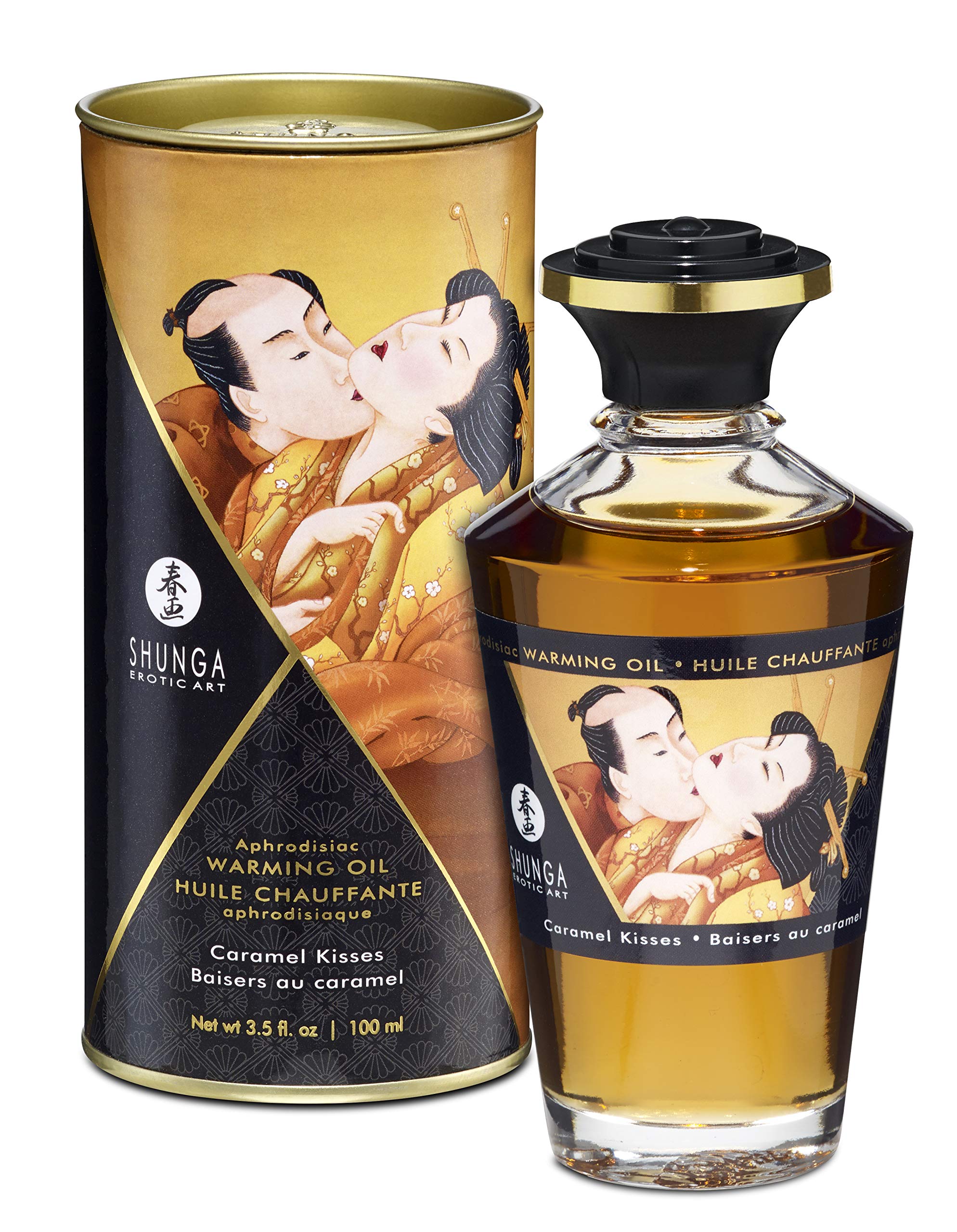 Shunga Warming Aphro Oil - Caramel