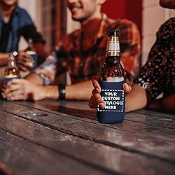 DISCOUNT PROMOS Custom Collapsible Beer Can Coolers