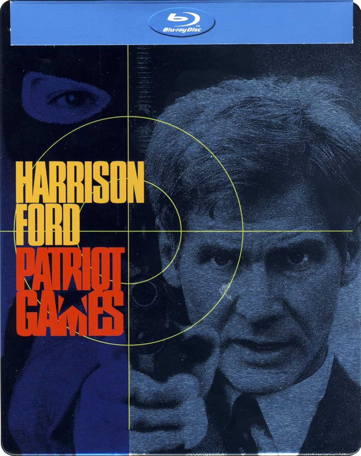 Patriot Games (Bluray SteelBook) Harrison Ford, Anne Archer, Patrick Bergin, Sean
