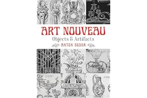 Art Nouveau: Objects and Artifacts (Dover Pictorial Archive)