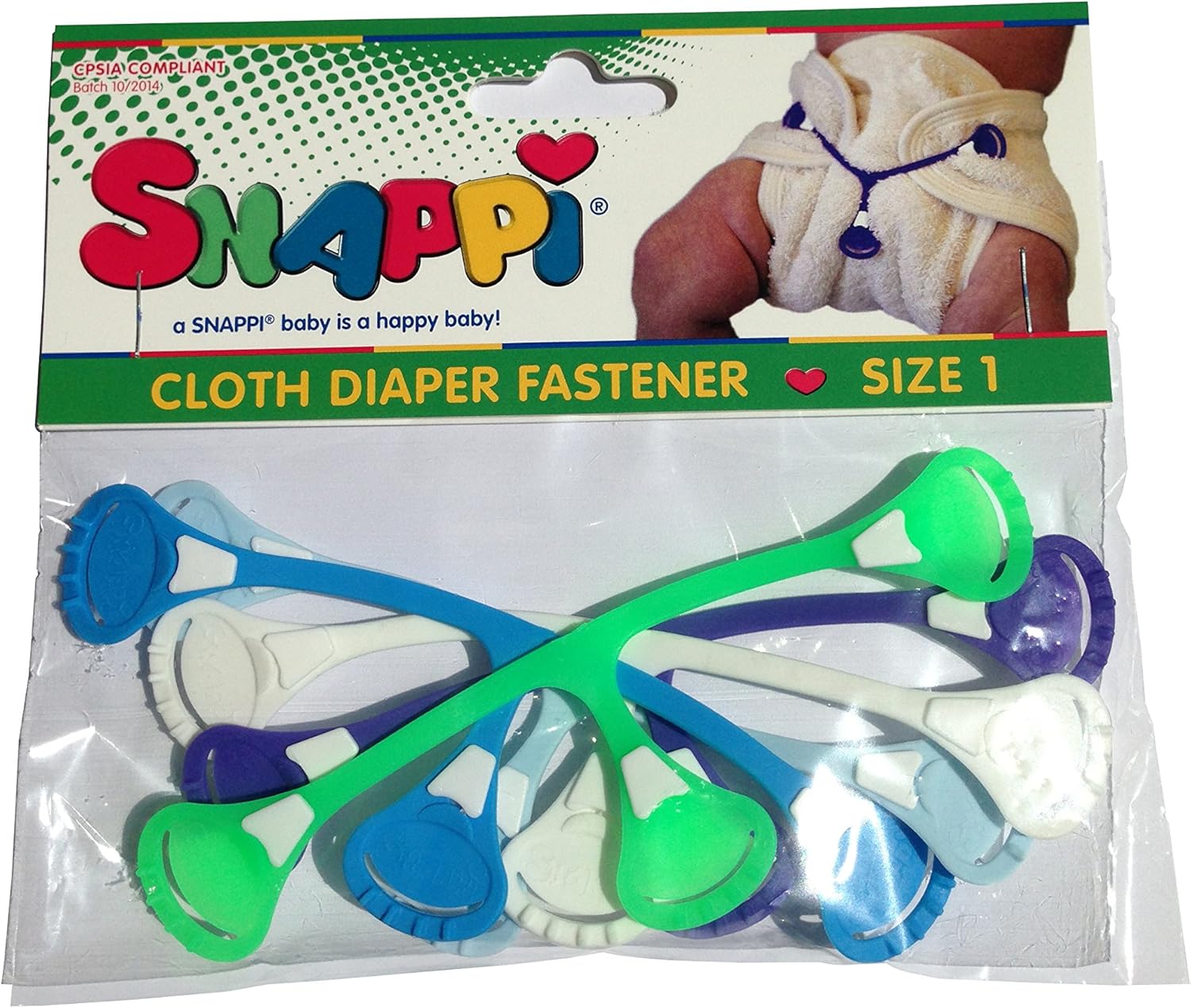 Snappi nappy fastener for cloth nappies (Size 1, Boy) Amazon.co.uk
