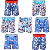 Superman boys Amazon Exclusive 7-pack Athletic Boxer Briefs in Sizes 4, 6, 8 & 10