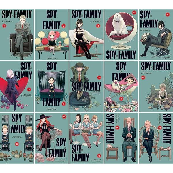 Spy x Family Vol. 1-8 Bundle Set (8 Book Collection): Tatsuya Endo
