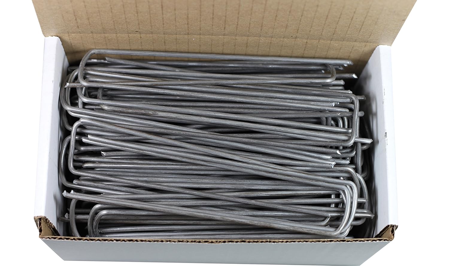 150 Garden Landscape Staples Stakes Fabric Anchor Pins 6 Inch Strong