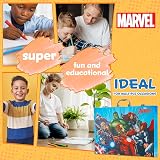 Marvel Avengers Art Set for Kids 130+ Pcs Colouring Pencils Pens Crayons view 5