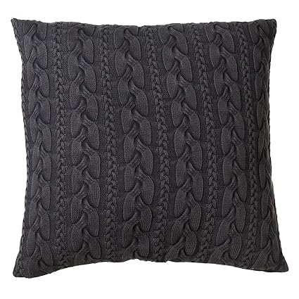 Amazon Com Midwest Cbk Oversized Charcoal Grey Cable Knit