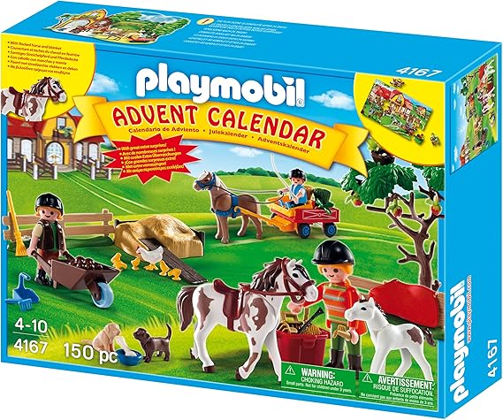 playmobil horse calendar