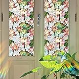 Window Privacy Film, Stained Glass Window Film, 3D