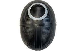 KARNIVAL COSTUMES Adult's Deadly Game Circle Supervisor Mask Costume Accessory