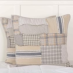 Piper Classics Mill Creek Patchwork Euro Sham