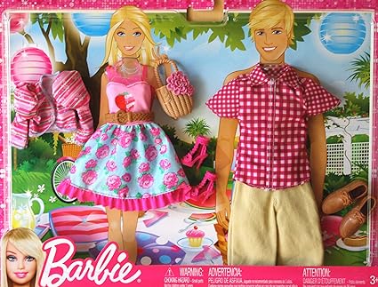 barbie and ken date night fashion set