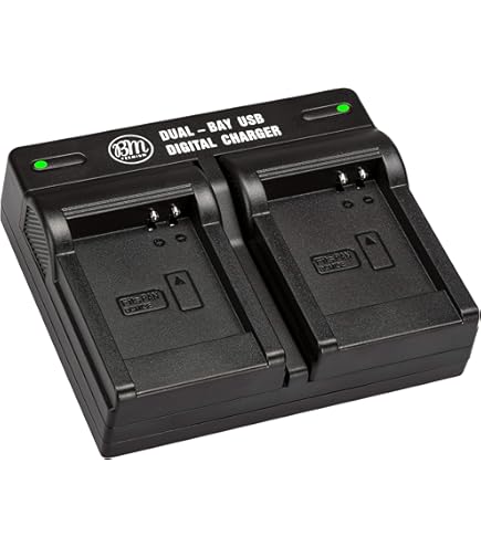 Amazon.com : USB Battery Charger for Panasonic Lumix DMC-ZS27, DMC