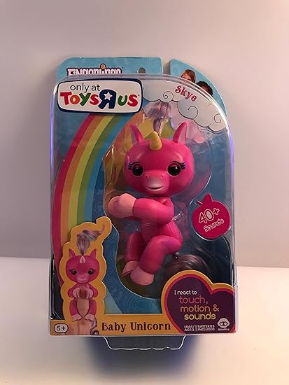 fingerlings unicornio rosa