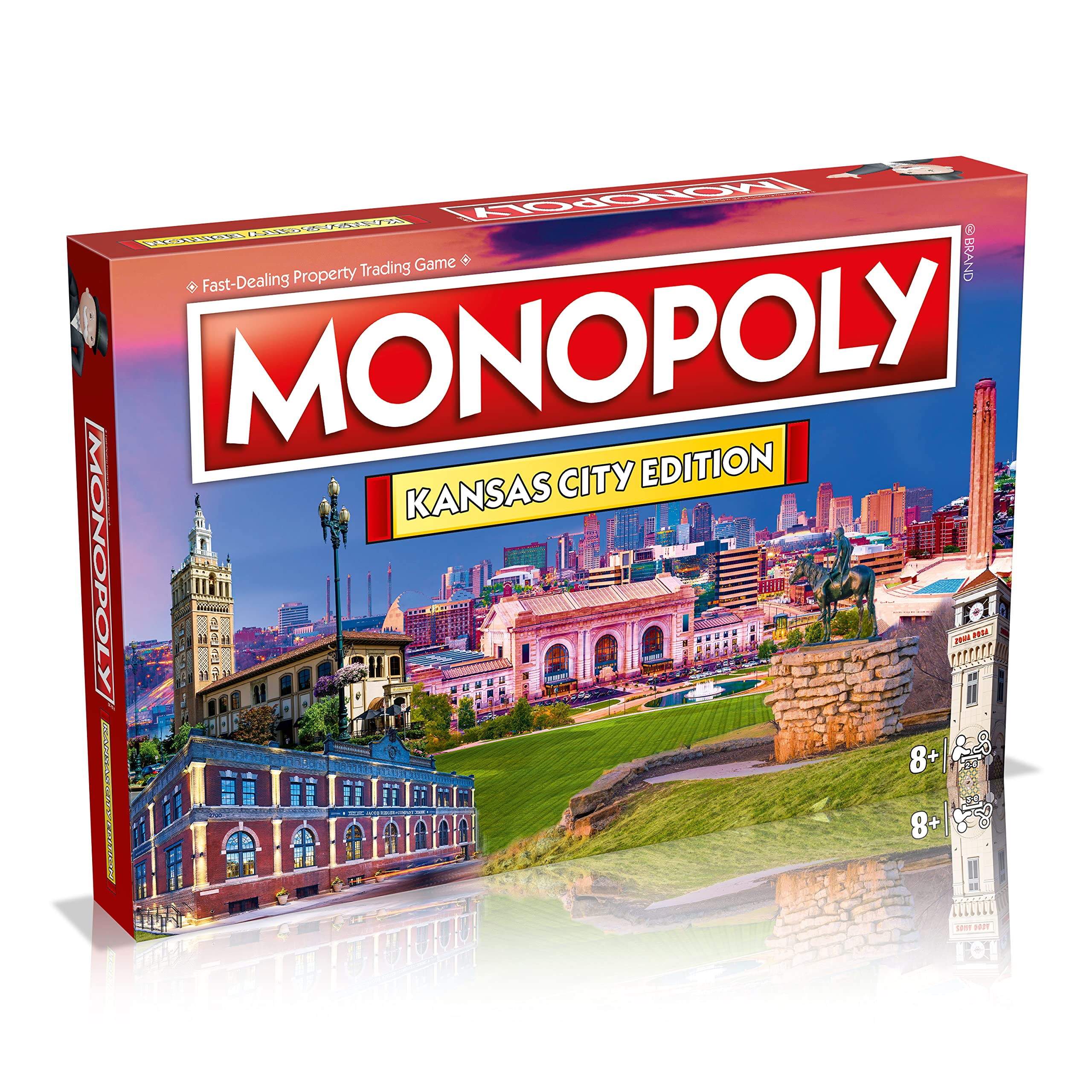 Mua MONOPOLY Board game Kansas City Edition 26 Players Family Board