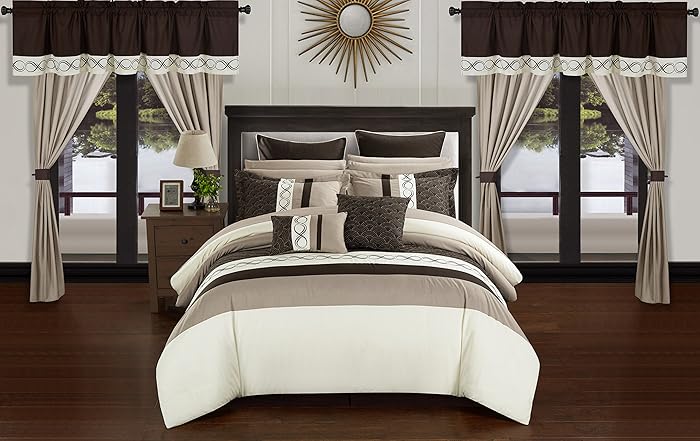 Top 10 Chic Home 24 Piece Comforter Set