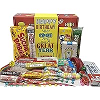 RETRO CANDY YUM ~ 1944 81st Birthday Gift Basket Box Of