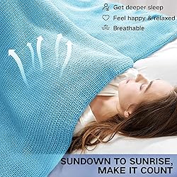 Guohaoi Knitted Weighted Blanket,Home Décor