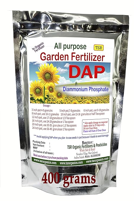 TSR Organic Fertilisers & Pesticides DAP Di Ammonium Phosphate -400 g