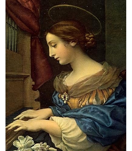 Amazon.com: ST CECILIA Posters, Catholic Patron Saint of Musicians