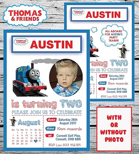 personalised thomas the tank engine toy