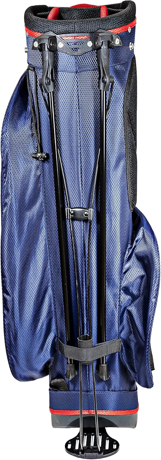Club Champ Deluxe Stand Golf Bag, Black/Green : Sports & Outdoors