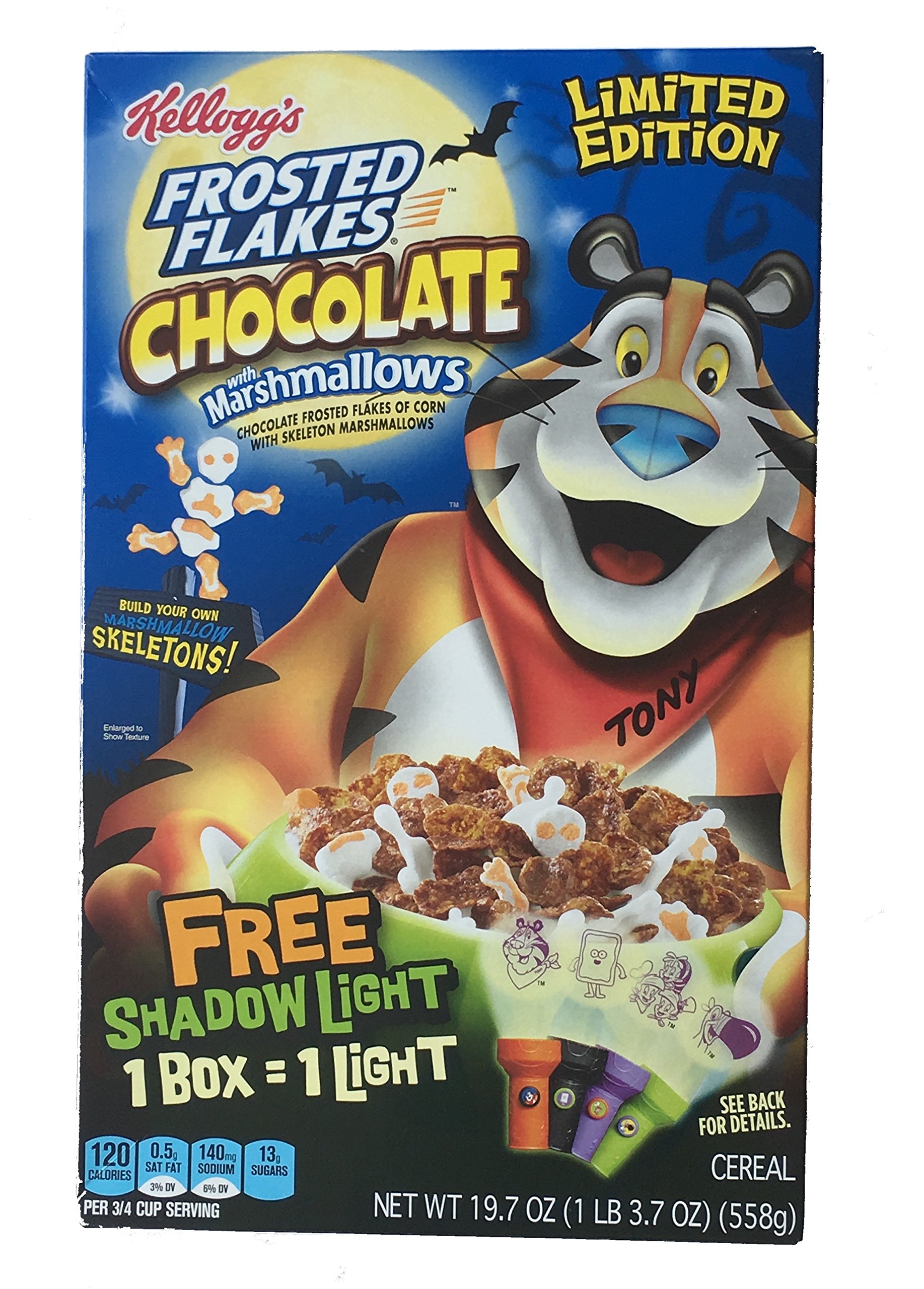 Cap'n Crunch's Halloween Crunch Ghosts Turn Milk GREEN! 13 oz box Cold Breakfast