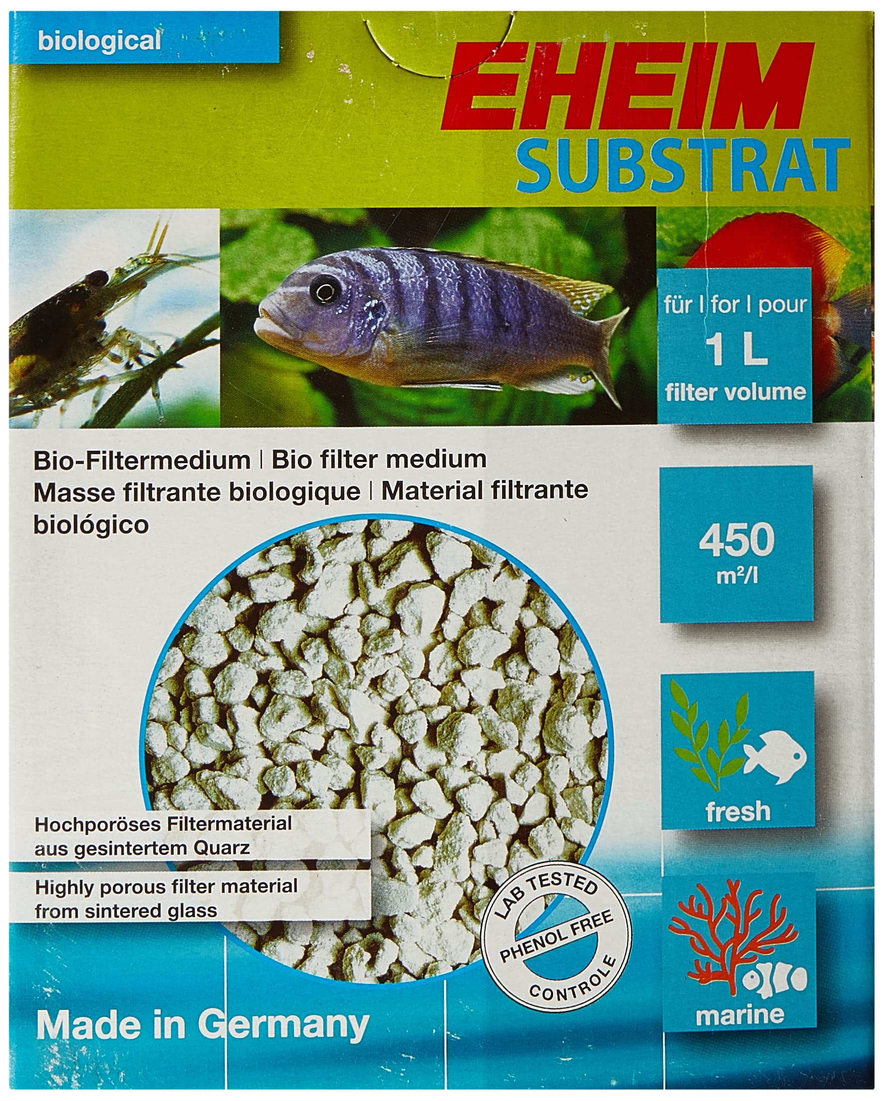 Eheim Substrat Standard Bio-Filter, 1 Litre