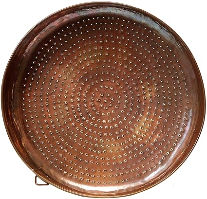 Buy Exotic India Sahasradhara Abhisheka Plate (Sieve) - Copper ...