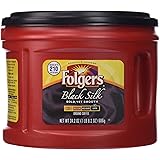 Folgers Black Silk Ground Coffee, 24.2 oz
